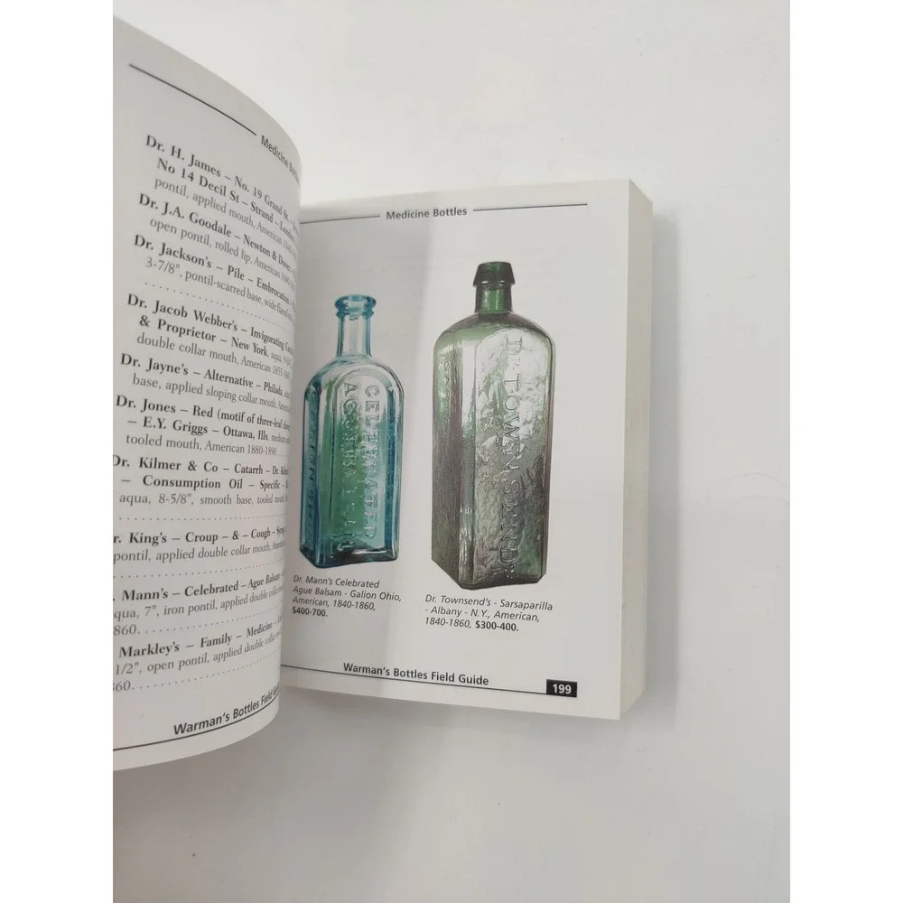 Warman's Bottles Field Guide 2nd Edition Values‎ and Identification Book